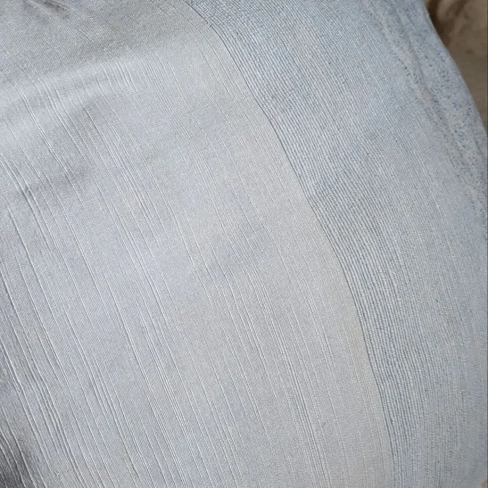 Pale Blue Tone On Tone Textured Accent Pillows Set Of Two 15